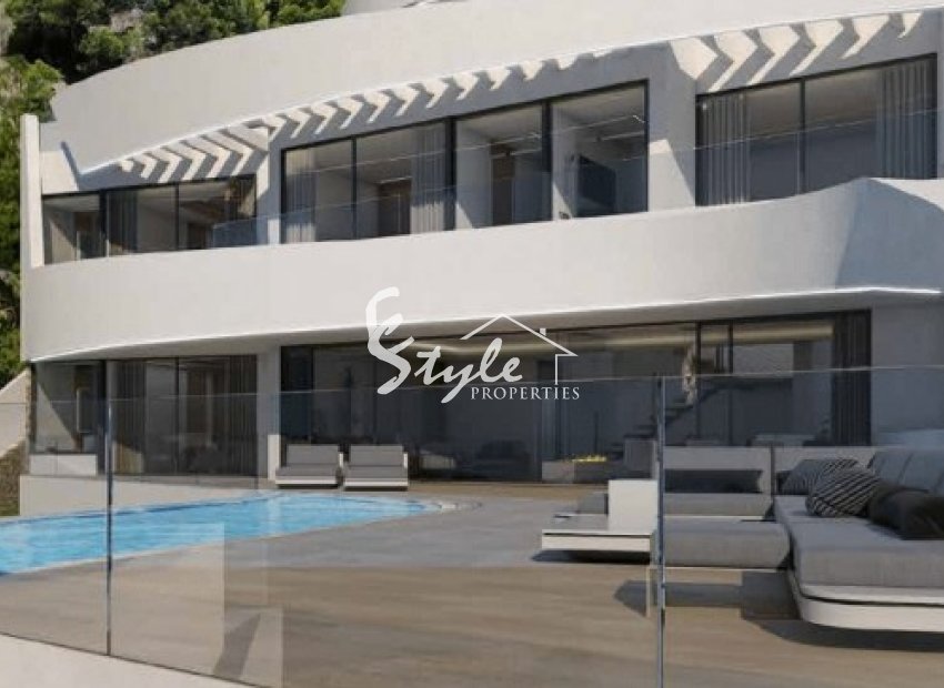 New luxury villa for sale in Altea, Costa Blanca, Spain. ON1899