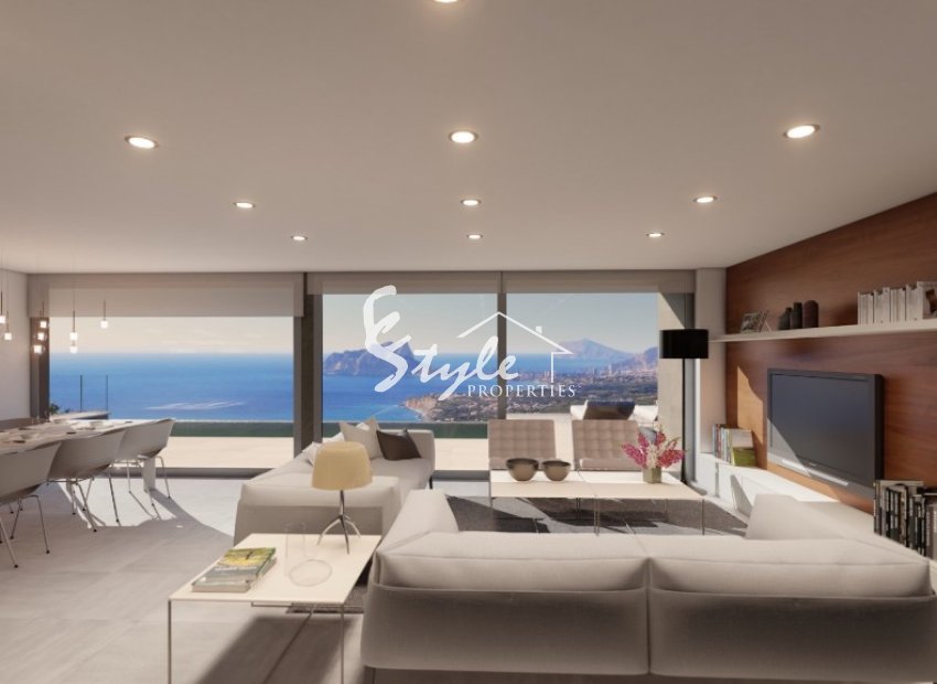 New luxury villa for sale in Cumbre del Sol, Costa Blanca, Spain. ON1529