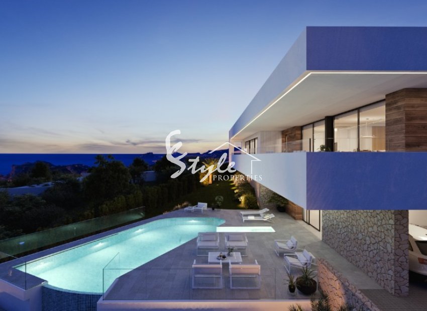 New luxury villa for sale in Cumbre del Sol, Costa Blanca, Spain. ON1530