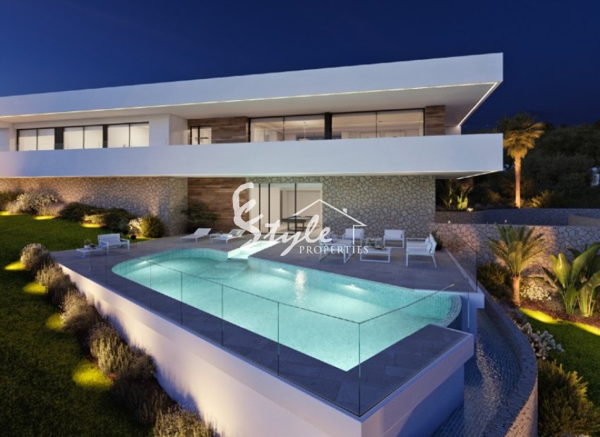 New luxury villa for sale in Cumbre del Sol, Costa Blanca, Spain. ON1530