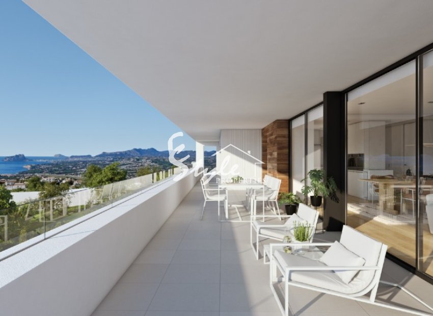 New luxury villa for sale in Cumbre del Sol, Costa Blanca, Spain. ON1530