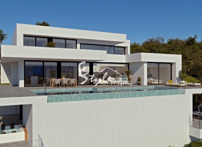 New luxury villa for sale in Cumbre del Sol, Costa Blanca, Spain. ON1531