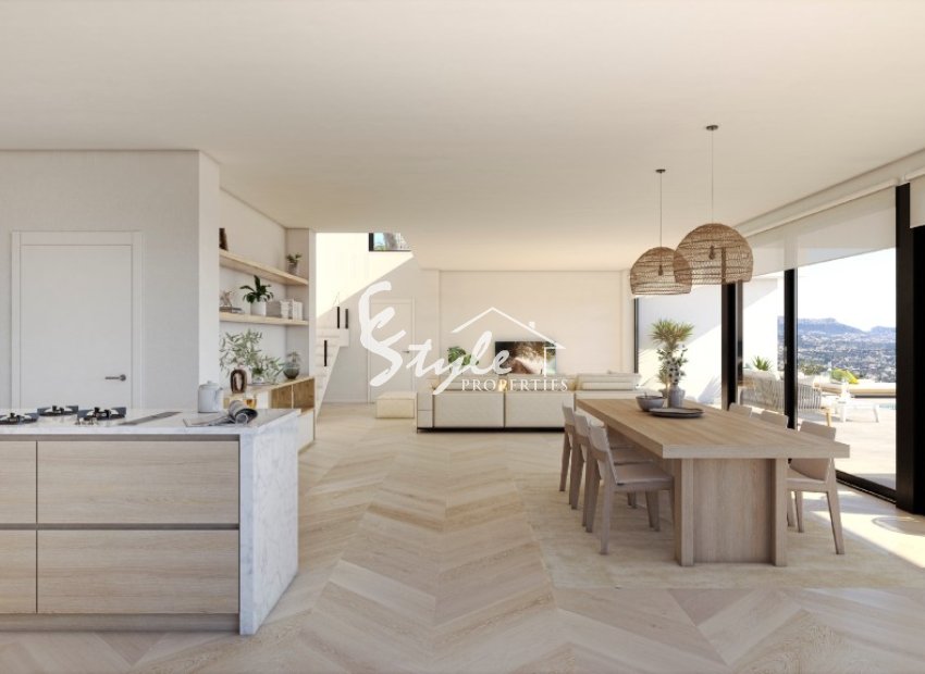 New luxury villa for sale in Cumbre del Sol, Costa Blanca, Spain. ON1531