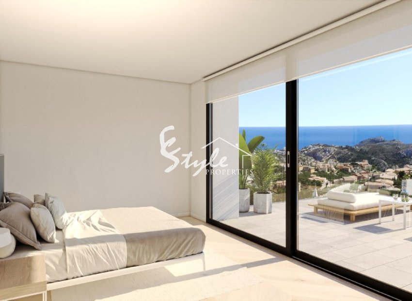New luxury villa for sale in Cumbre del Sol, Costa Blanca, Spain. ON1531