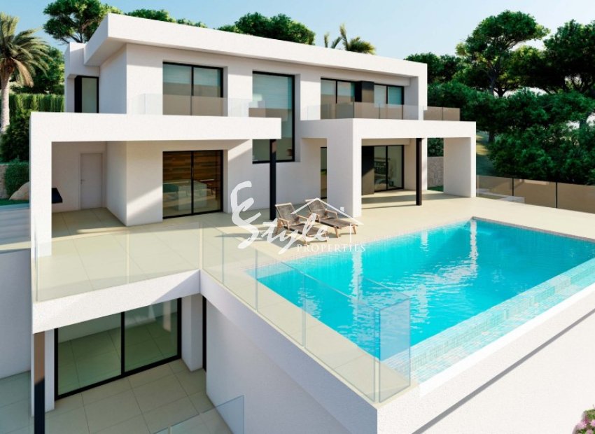 New luxury villa for sale in Cumbre del Sol, Costa Blanca, Spain. ON1533