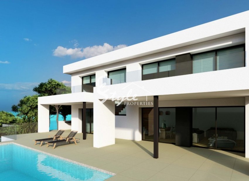 New luxury villa for sale in Cumbre del Sol, Costa Blanca, Spain. ON1533