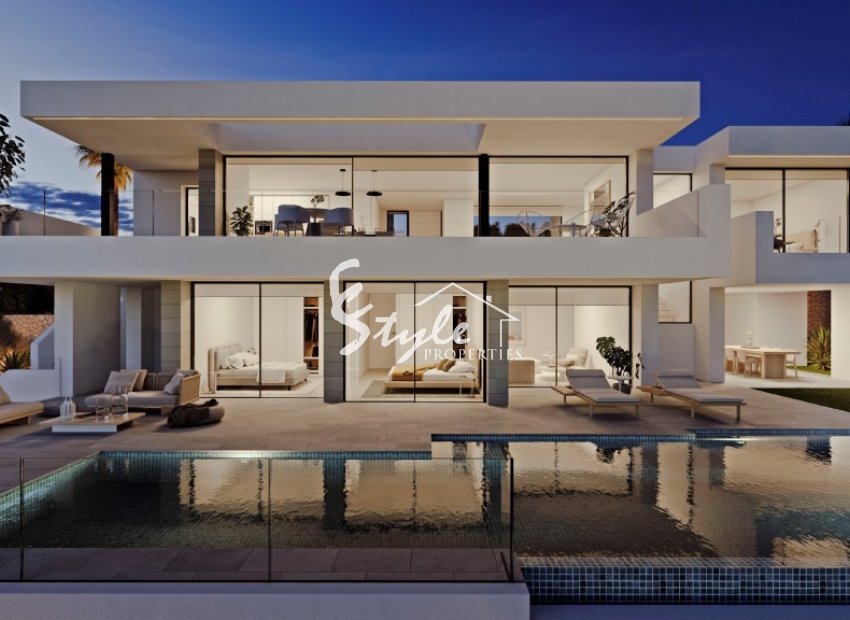 New luxury villa for sale in Cumbre del Sol, Costa Blanca, Spain. ON1534
