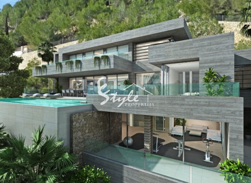 New luxury villa for sale in Cumbre del Sol, Costa Blanca, Spain. ON1535