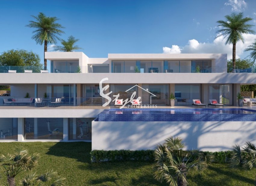 New luxury villa for sale in Cumbre del Sol, Costa Blanca, Spain. ON1536
