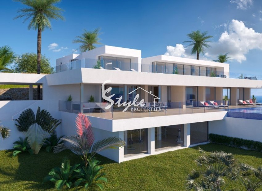 New luxury villa for sale in Cumbre del Sol, Costa Blanca, Spain. ON1536