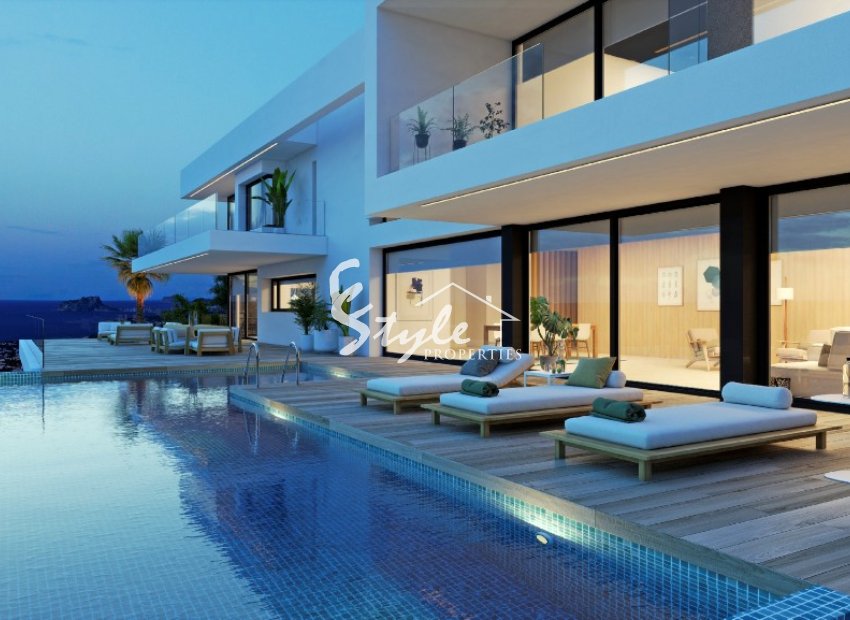 New luxury villa for sale in Cumbre del Sol, Costa Blanca, Spain. ON1537