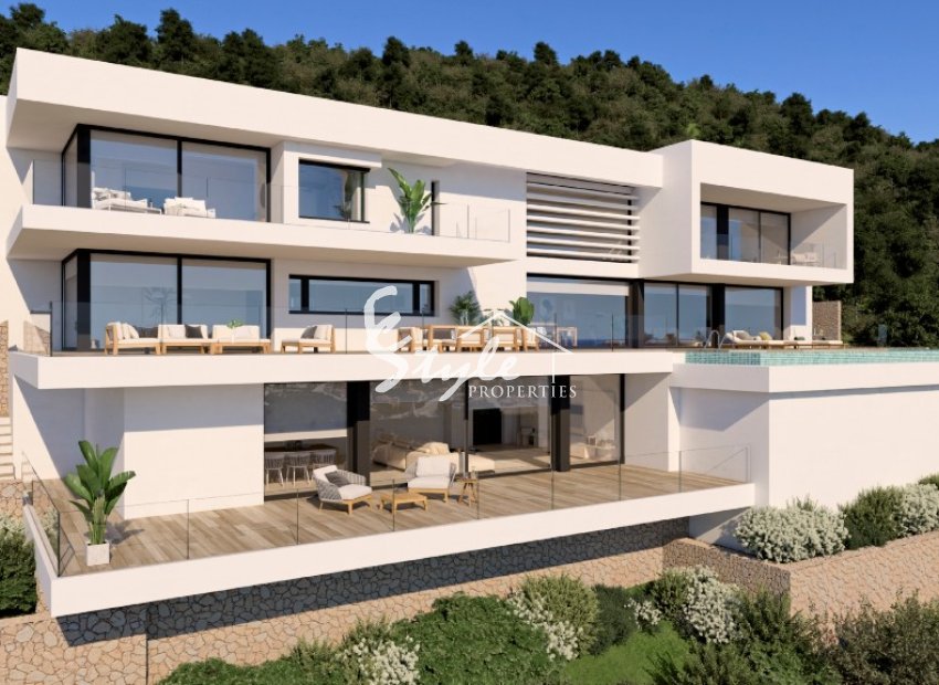 New luxury villa for sale in Cumbre del Sol, Costa Blanca, Spain. ON1537