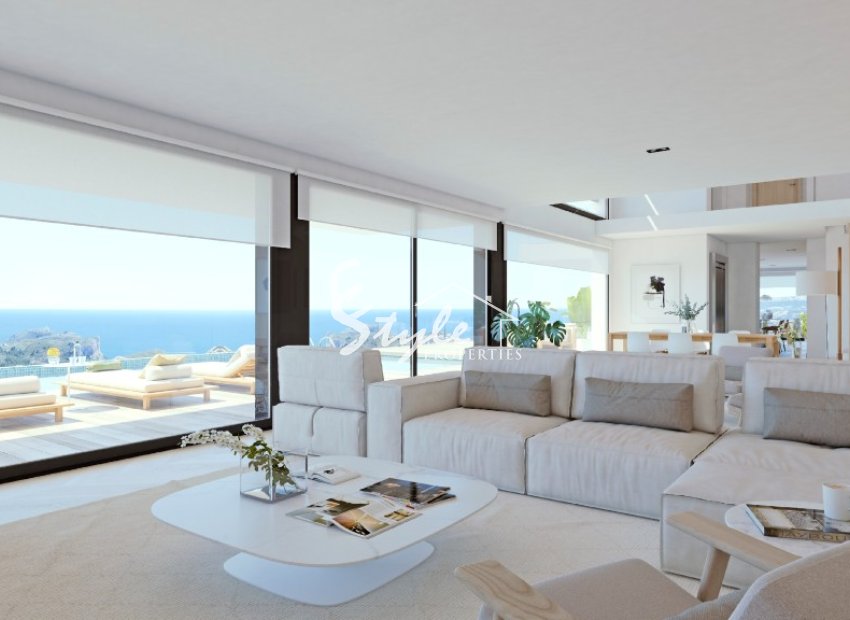 New luxury villa for sale in Cumbre del Sol, Costa Blanca, Spain. ON1537