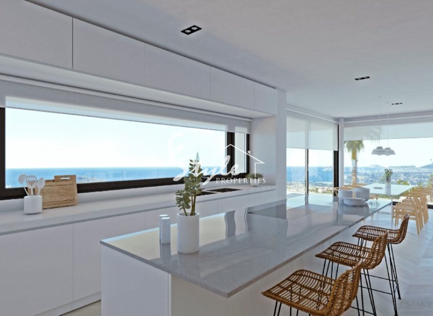 New luxury villa for sale in Cumbre del Sol, Costa Blanca, Spain. ON1537
