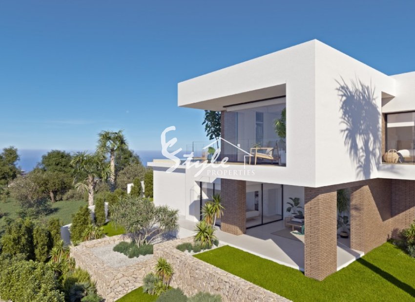 New luxury villa for sale in Cumbre del Sol, Costa Blanca, Spain. ON1538