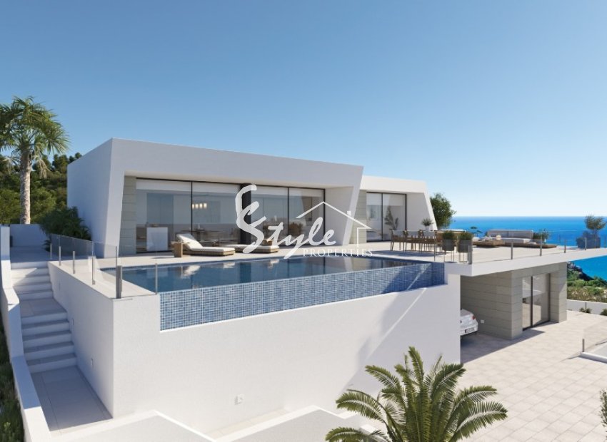 New luxury villa for sale in Cumbre del Sol, Costa Blanca, Spain. ON1539