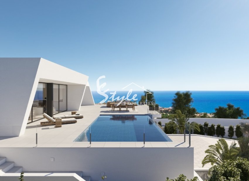 New luxury villa for sale in Cumbre del Sol, Costa Blanca, Spain. ON1539