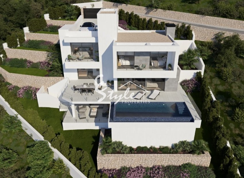 New luxury villa for sale in Cumbre del Sol, Costa Blanca, Spain. ON1542