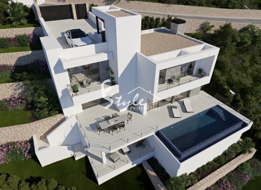 New luxury villa for sale in Cumbre del Sol, Costa Blanca, Spain. ON1542