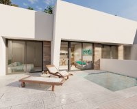 New semi-detached villas for sale in Torrepacheco, Costa Blanca, Spain. ON1462
