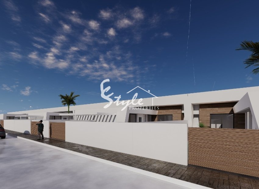 New semi-detached villas for sale in Torrepacheco, Costa Blanca, Spain. ON1572