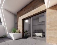 New semi-detached villas for sale in Torrepacheco, Costa Blanca, Spain. ON1572