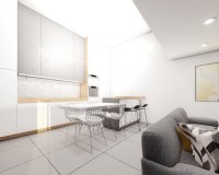 New semi-detached villas for sale in Torrepacheco, Costa Blanca, Spain. ON1572