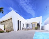 New semi-detached villas for sale in Torrepacheco, Costa Blanca, Spain. ON1573
