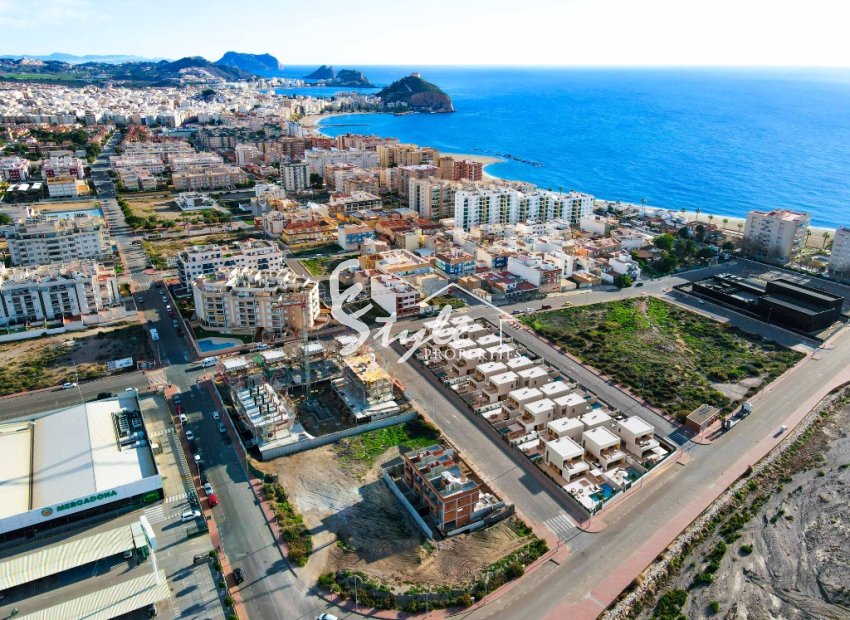 New villas for sale close to the beach in Aguilas, Costa Calida, Spain. ON1421