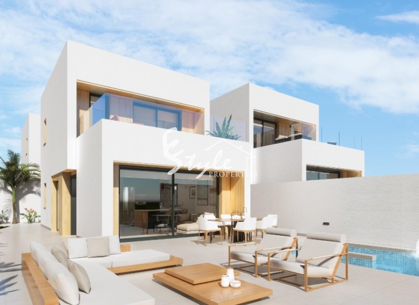 New villas for sale close to the beach in Aguilas, Costa Calida, Spain. ON1421