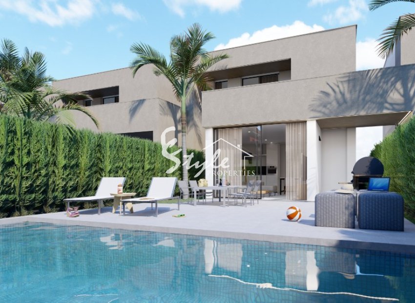 New villas for sale close to the beach in Murcia region. ON1405_3