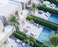 New villas for sale close to the beach in Murcia region. ON1405_3