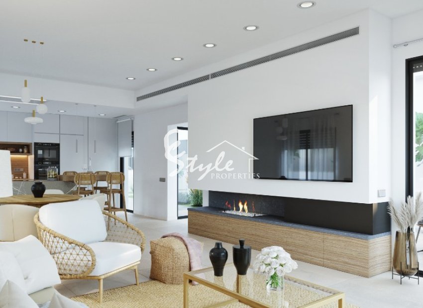 New villas for sale close to the golf in Murcia region. ON1480_2