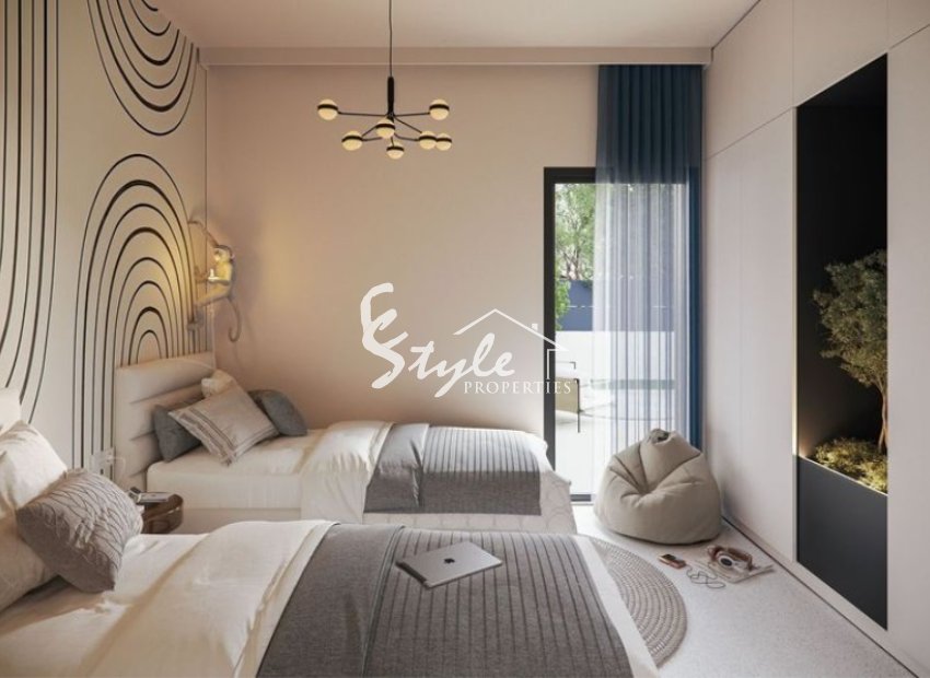 New villas for sale  in San Miguel de Salinas, Alicante, Costa Blanca, Spain.ON1791