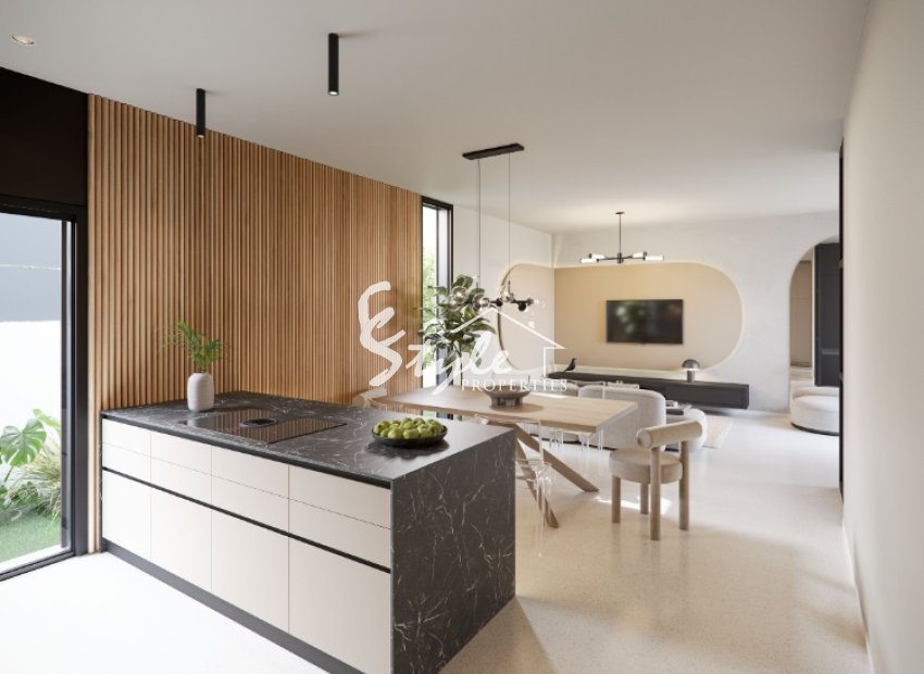 New villas for sale  in San Miguel de Salinas, Alicante, Costa Blanca, Spain.ON1791