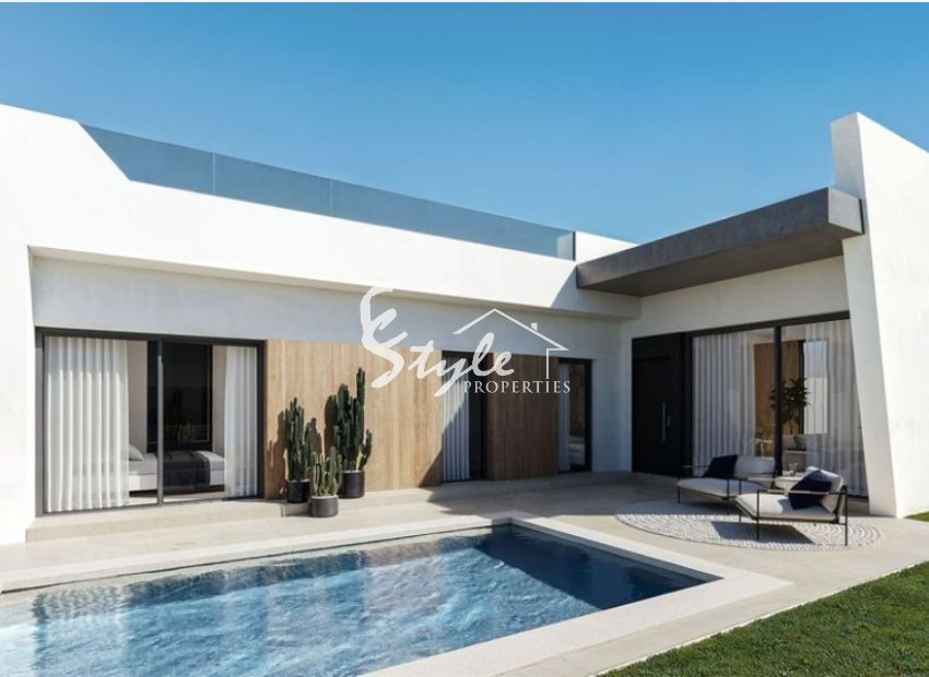 New villas for sale  in San Miguel de Salinas, Alicante, Costa Blanca, Spain.ON1791