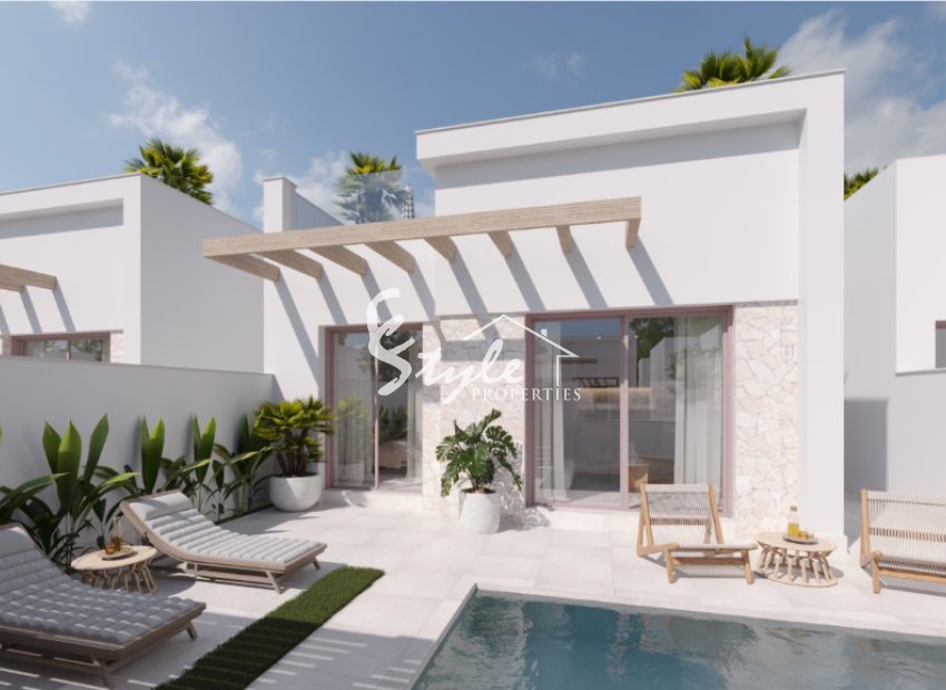 New villas for sale in Torrepacheco, Costa Blanca, Spain. ON1746