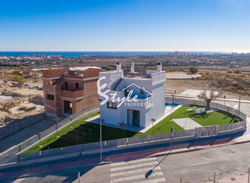 New villas in Mutxamel, Costa Blanca, Spain.ON1457