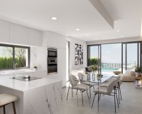 New villas in San Juan, Alicante, Costa Blanca, Spain.ON1681