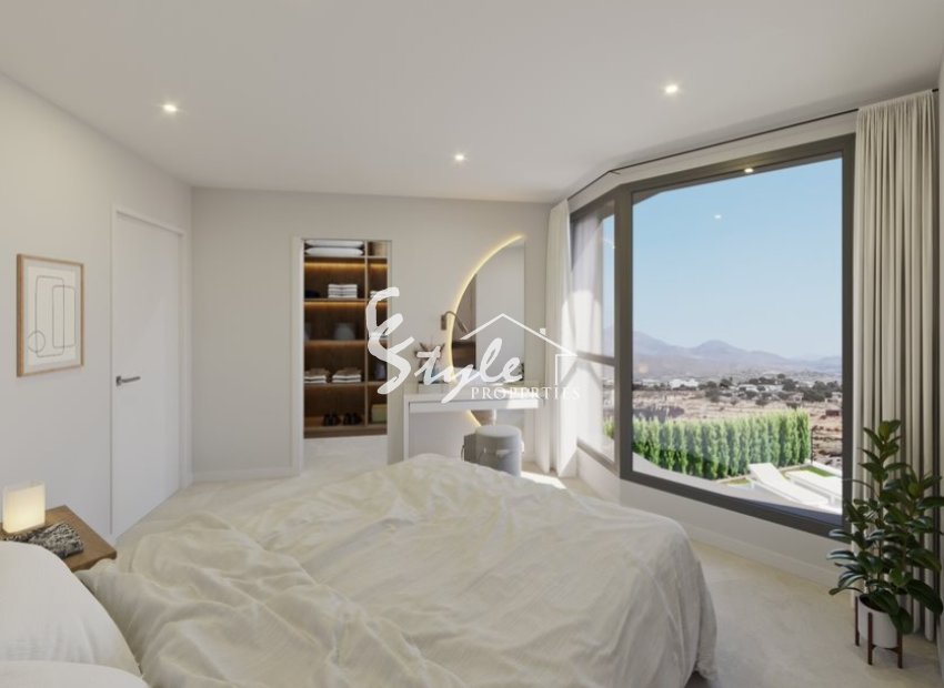 New villas in San Juan, Alicante, Costa Blanca, Spain.ON1682