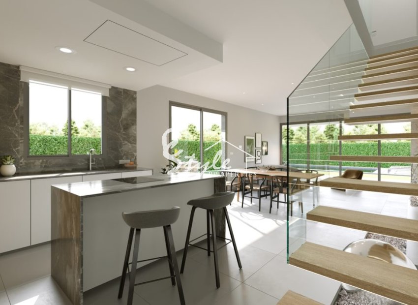 New villas in San Juan, Alicante, Costa Blanca, Spain.ON1683