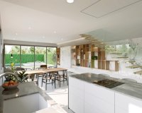 New villas in San Juan, Alicante, Costa Blanca, Spain.ON1683