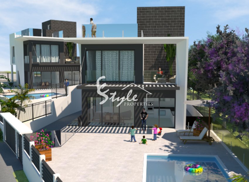 New vlilla for sale in Villajoyosa, Costa Blanca, Spain.ON1603