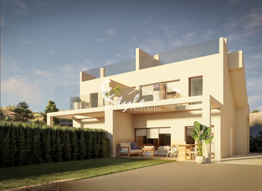 Новостройки - Semi-Detached Villa - Murcia - Corvera Golf