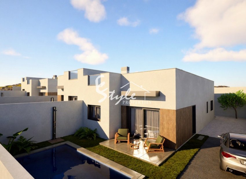 Новостройки - Semi-Detached Villa - Murcia - Mazarrón