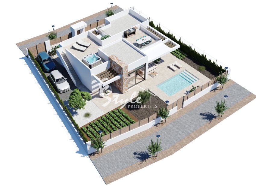 Новостройки - Вилла - Murcia - Hacienda del Alamo Golf