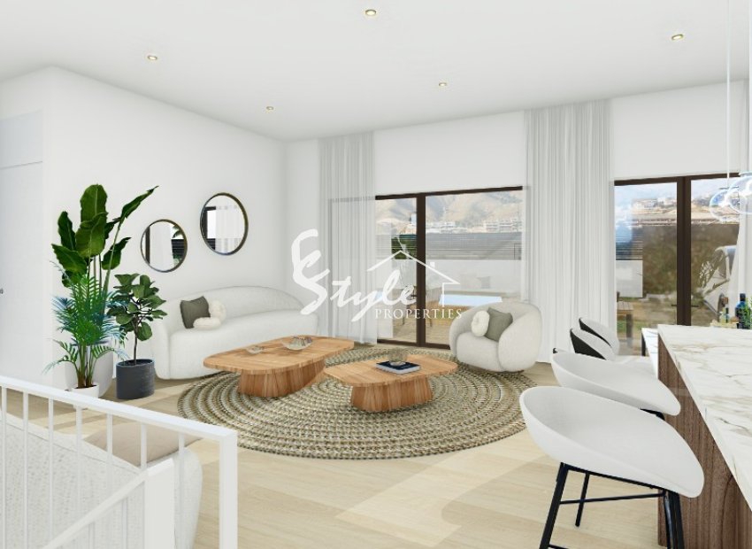 Новые виллы в Финестрате, Коста Бланка, Испания. ON1602