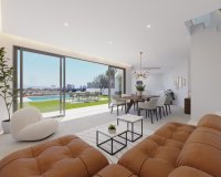 Новые виллы в Сан Хуане, Аликанте, Коста Бланка, Испания.ON1682