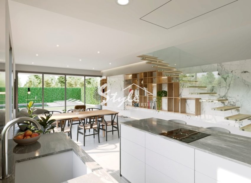 Новые виллы в Сан Хуане, Аликанте, Коста Бланка, Испания.ON1683