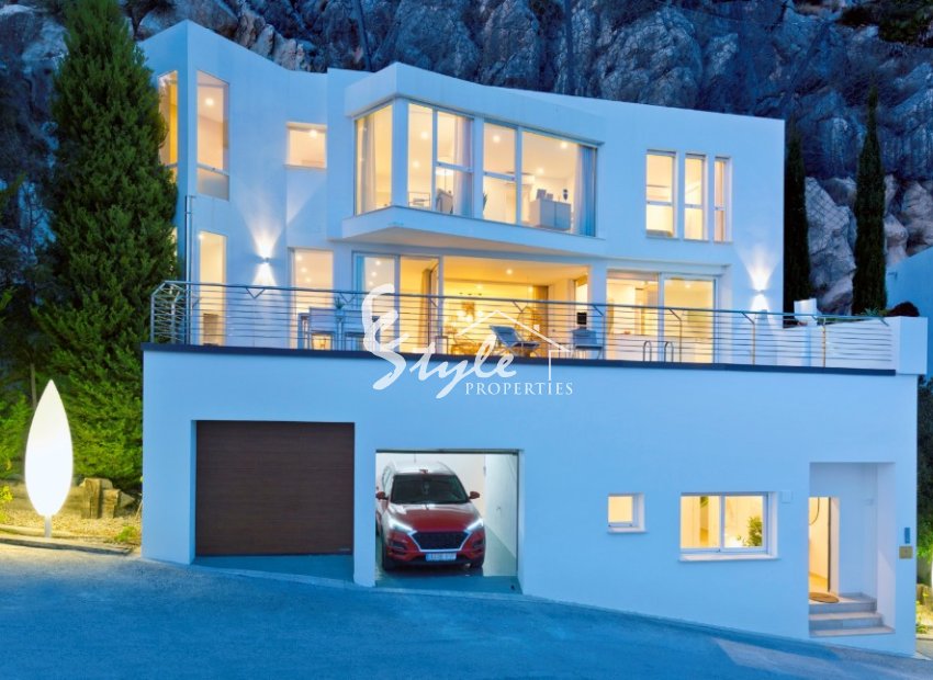 Nueva villa de lujo en venta en Altea, Costa Blanca, España. ON1543